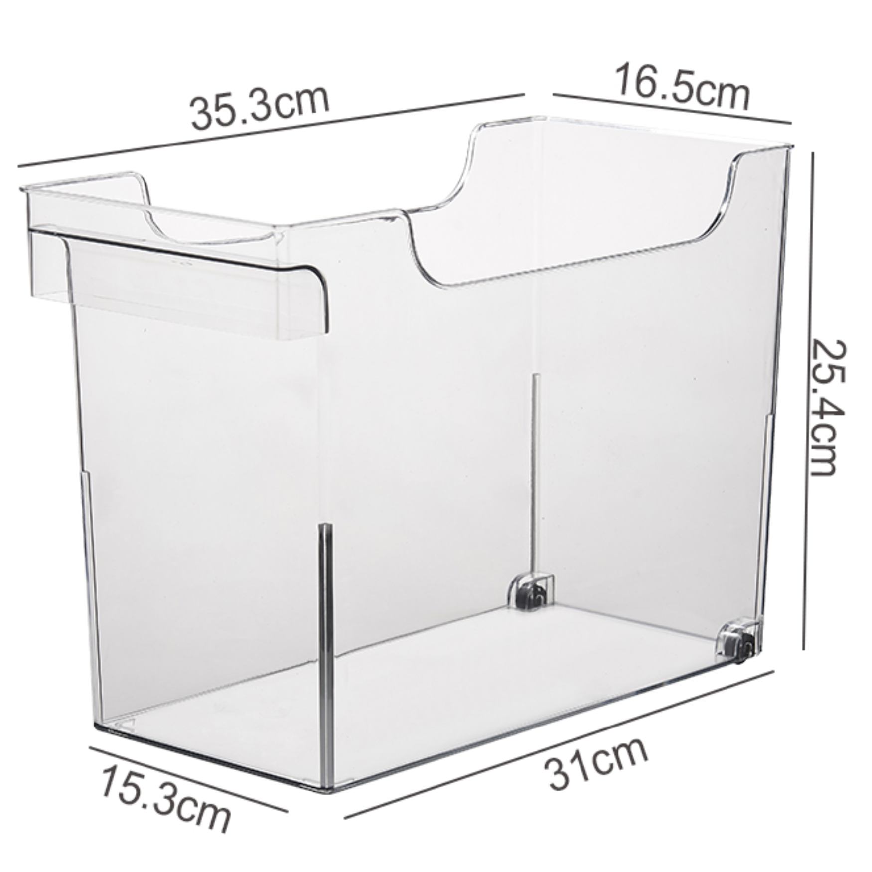 Clear Pull-Out Organiser – Wide
