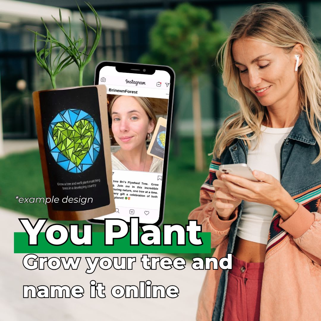 Merry Christmas Holiday Greetings Pack, We Plant 60 More Trees