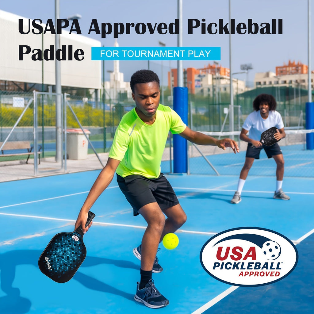 Pickleball Paddle Set 4-Pack Fiberglass Beginners