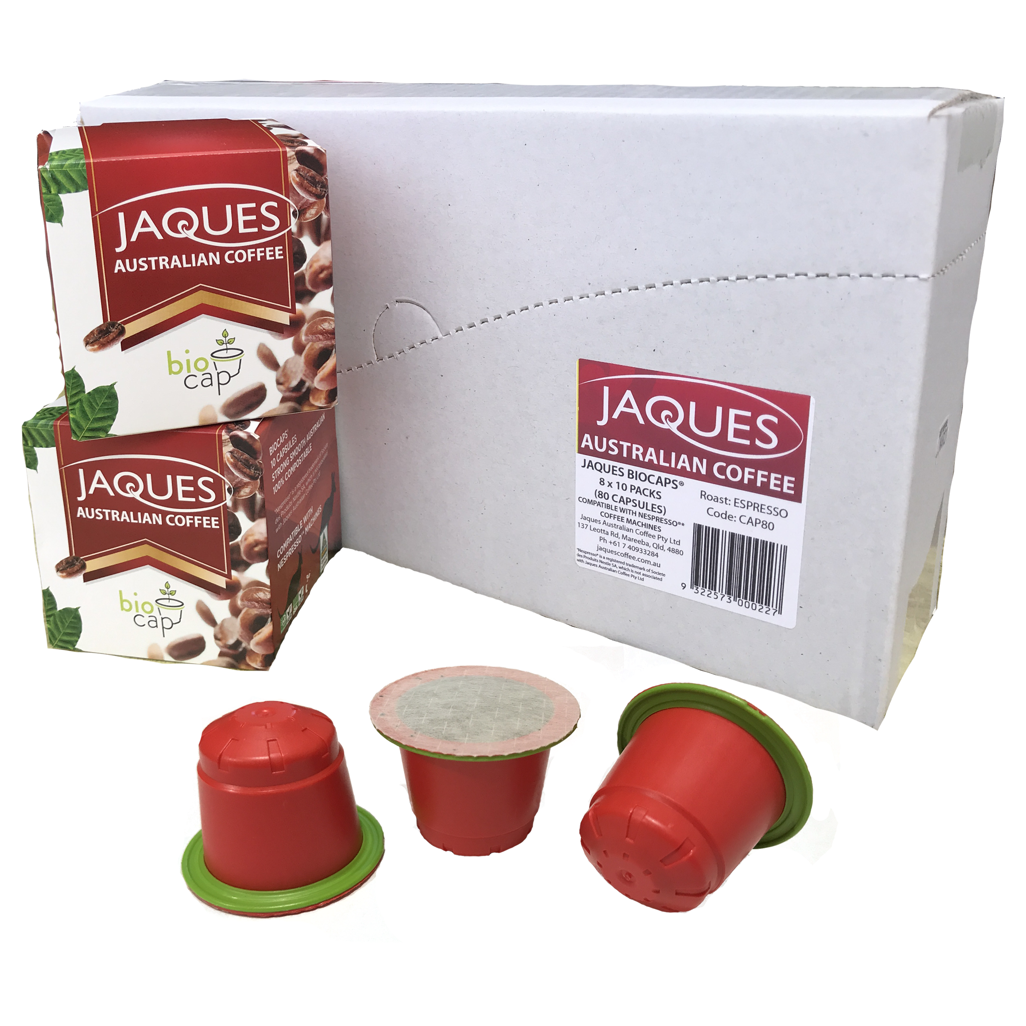 Jaques BioCaps (for Nespresso)