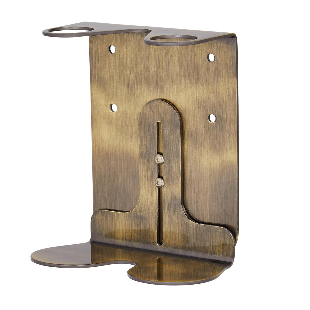 Gold Double Wall Mounted Soap Dispenser