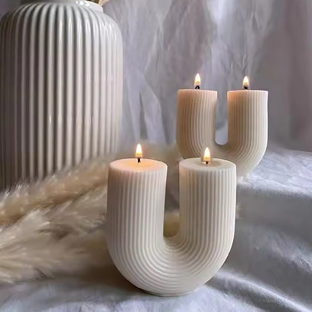 Arch Candle-Natural-Lime, Basil & Citrus