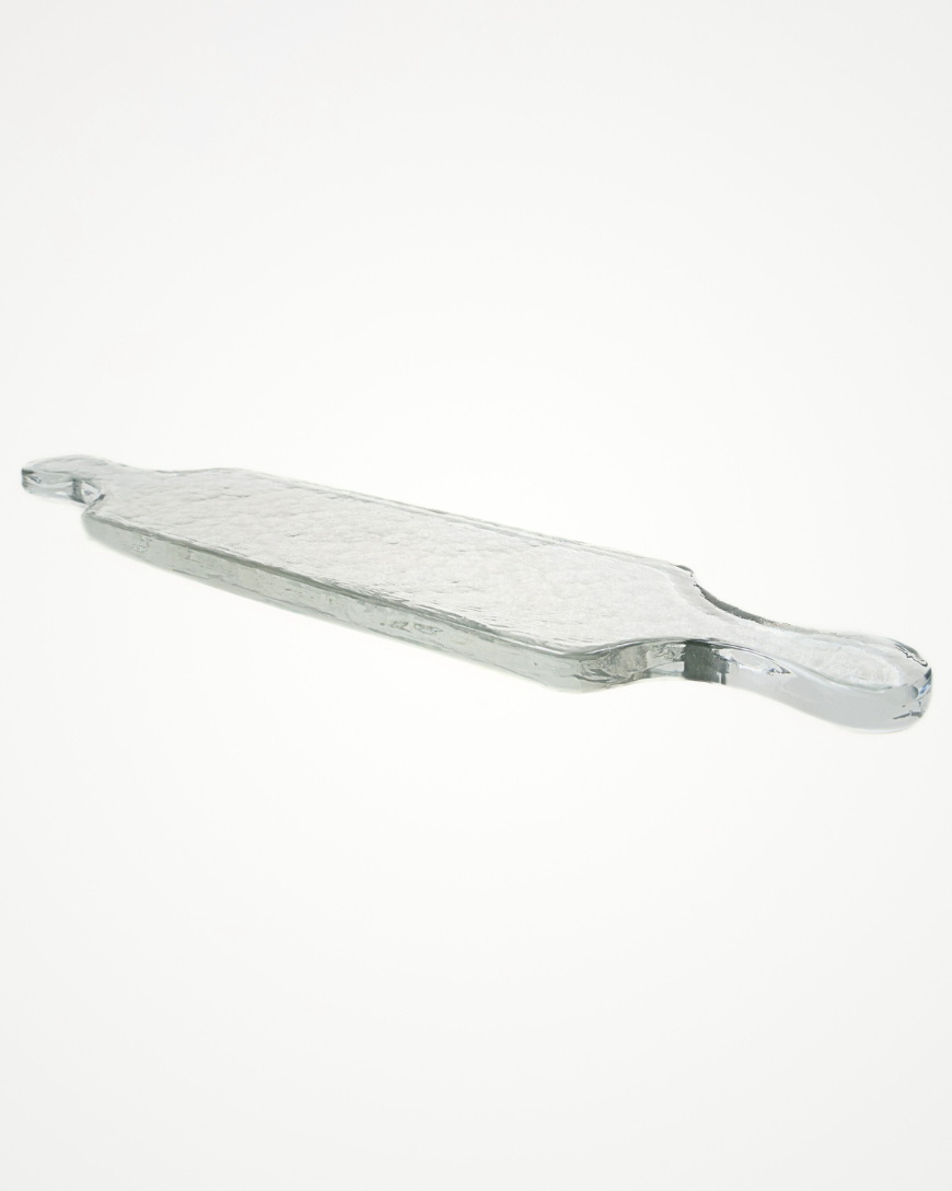 Hammered Glass Long Serving Board