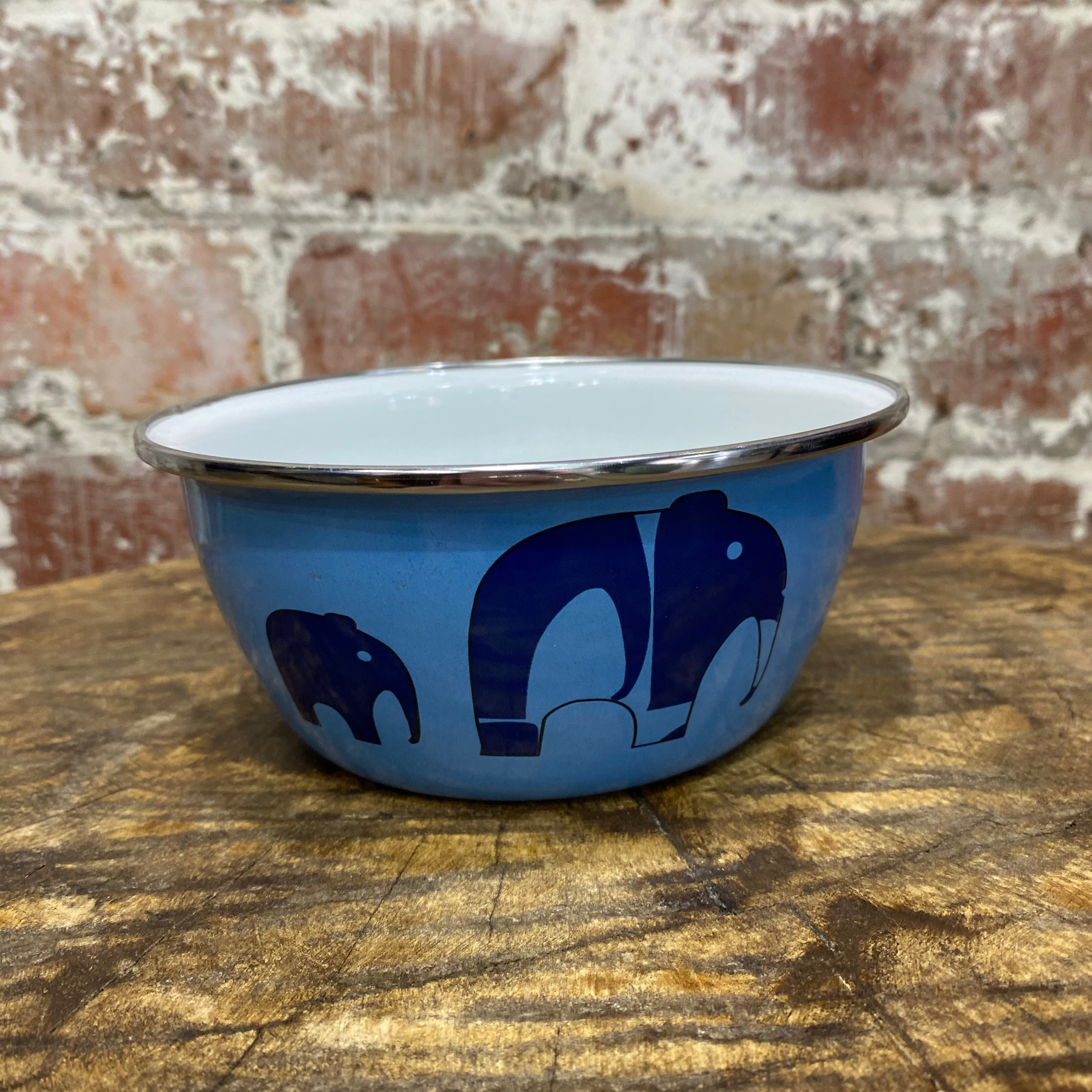 Enamel Bowl - Elephant | Kids Tableware