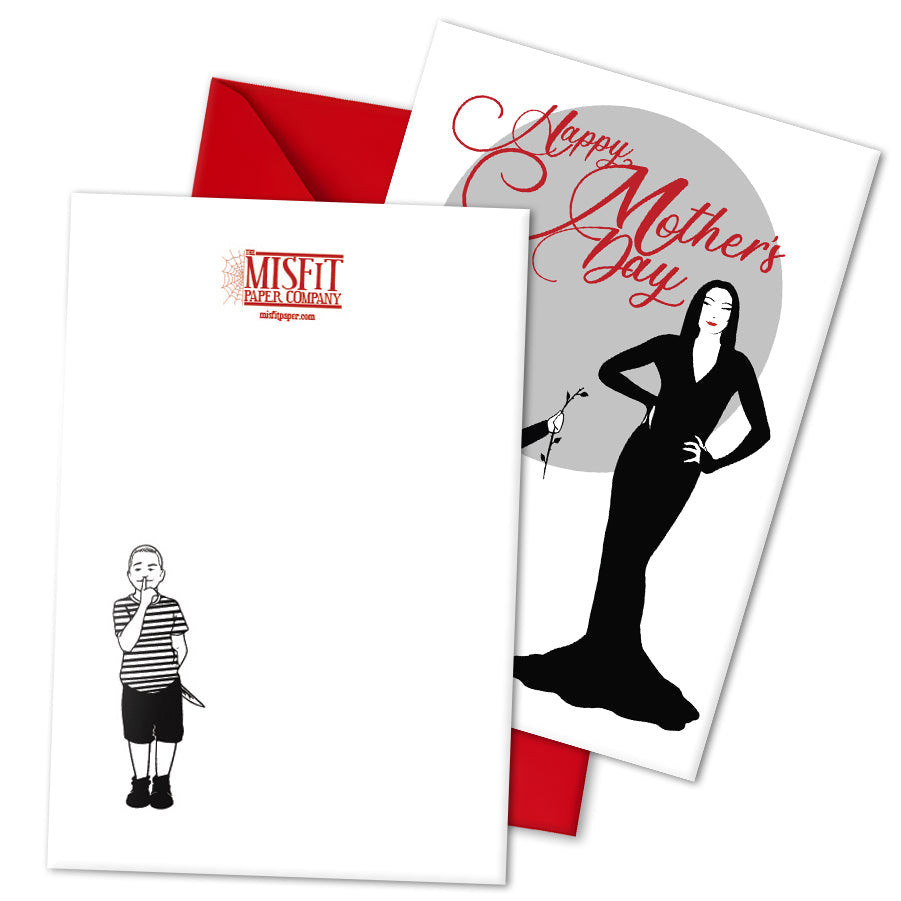 Morticia Mother's Day Card