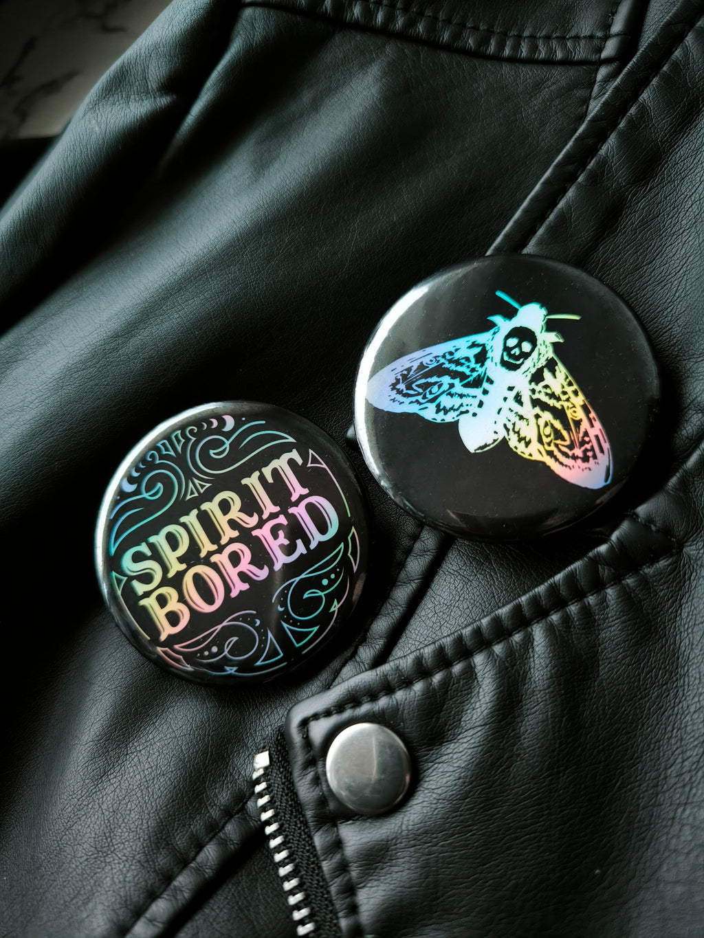 Holo Ouija Badges - 2 pk