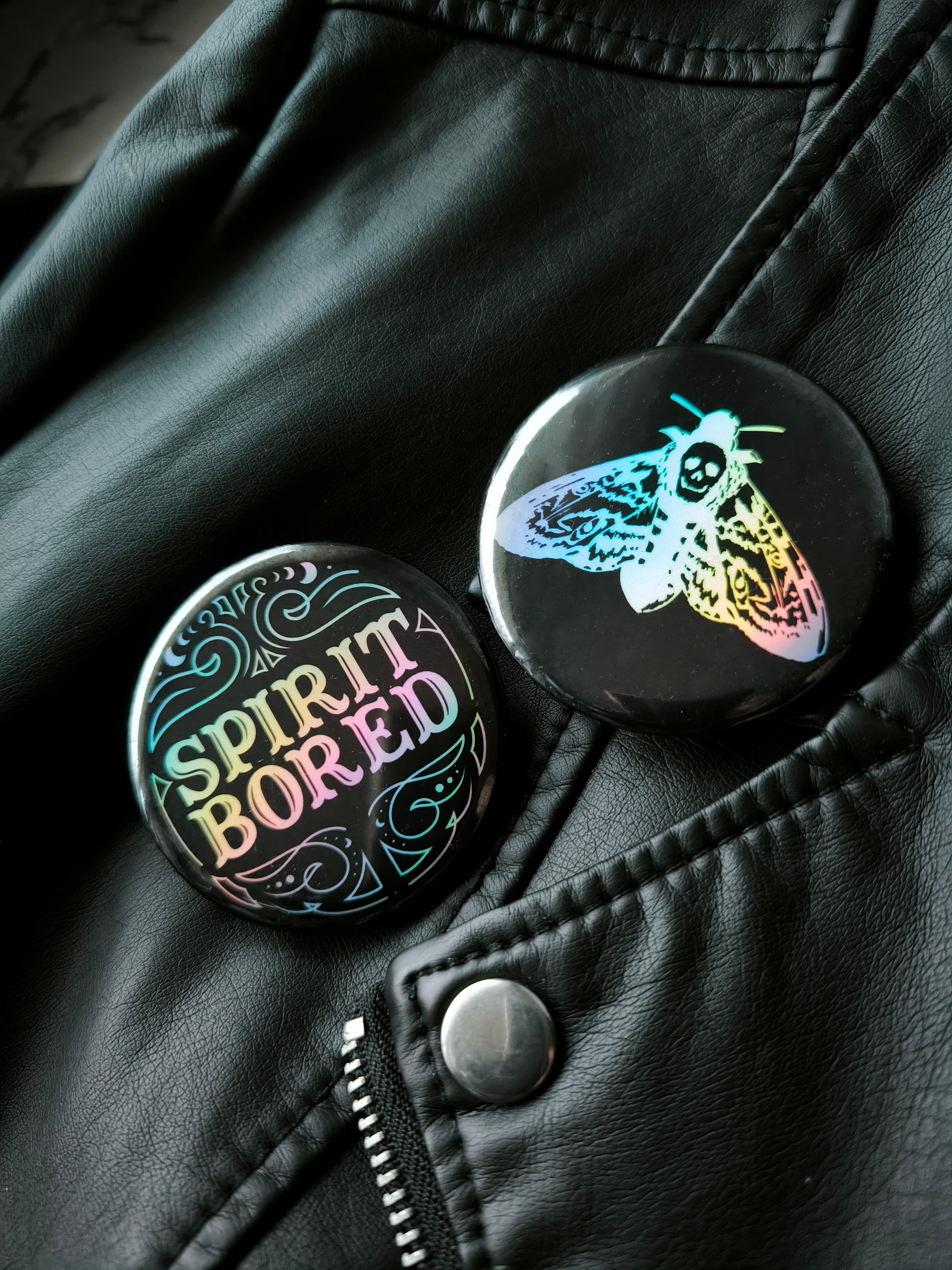 Holo Ouija Badges - 2 pk