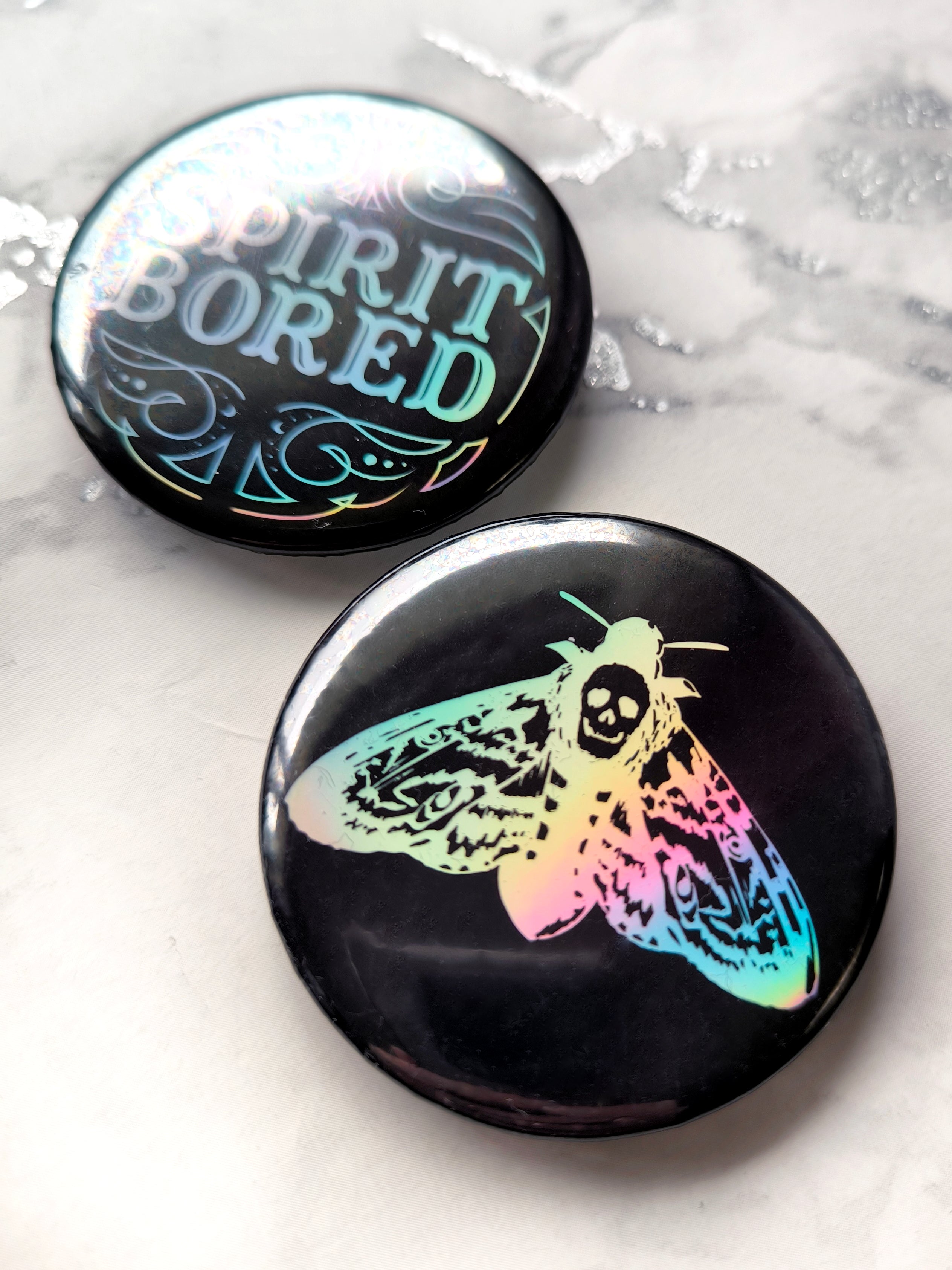 Holo Ouija Badges - 2 pk