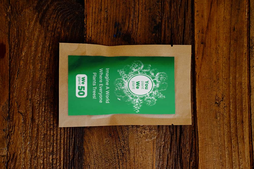 You Plant We Plant Tree Pouch, We Plant 50 More Trees