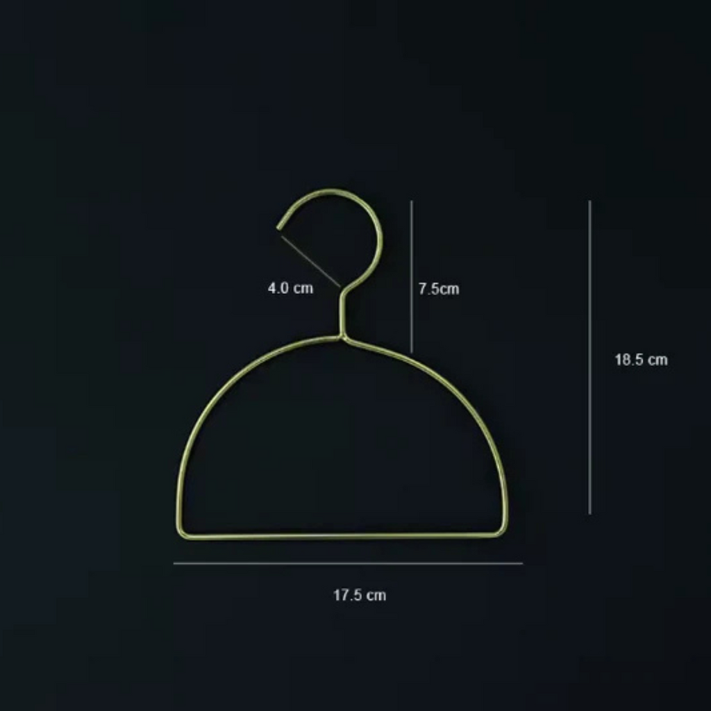 Gold Hijab Scarf Hanger – Space-Saving Design