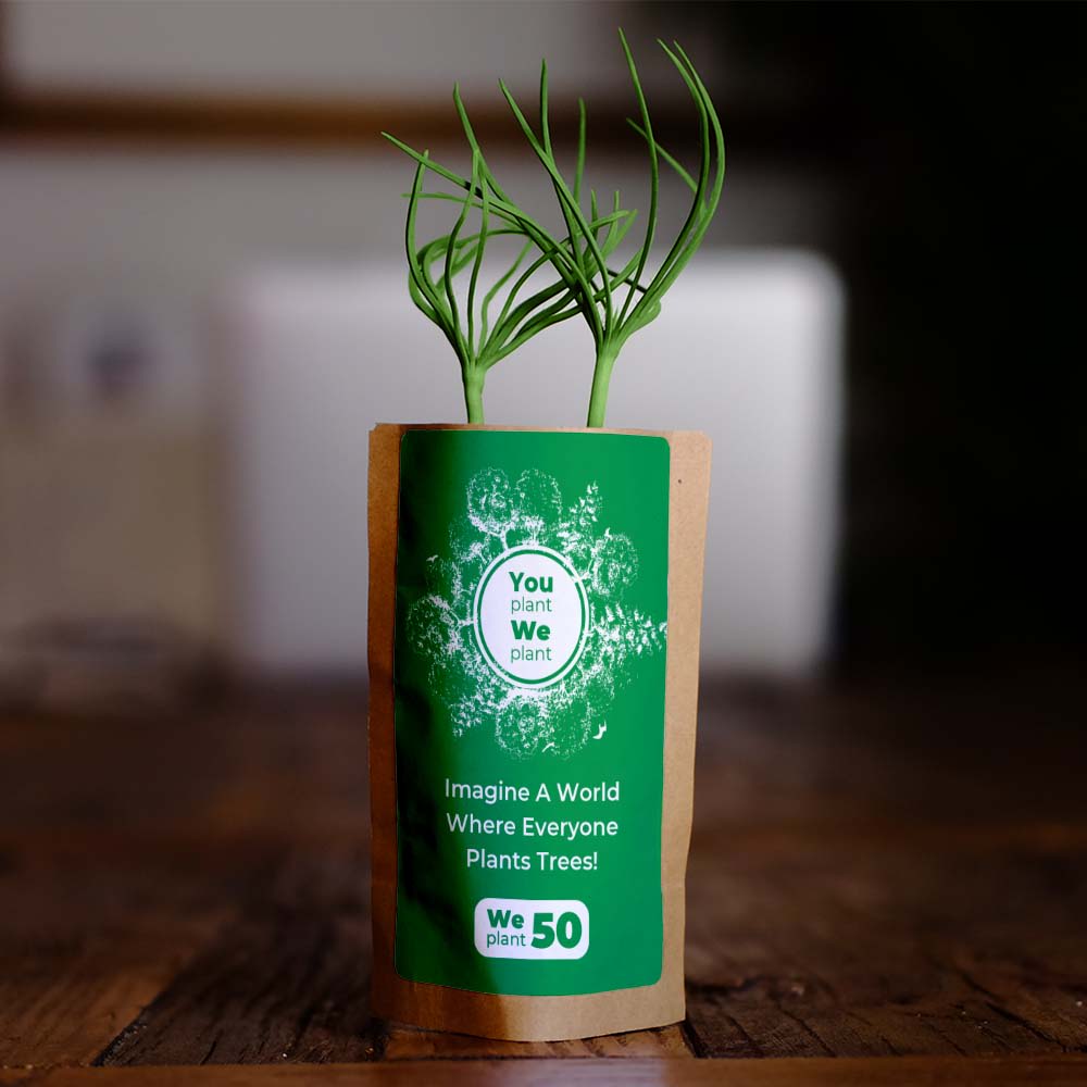 You Plant We Plant Tree Pouch, We Plant 50 More Trees