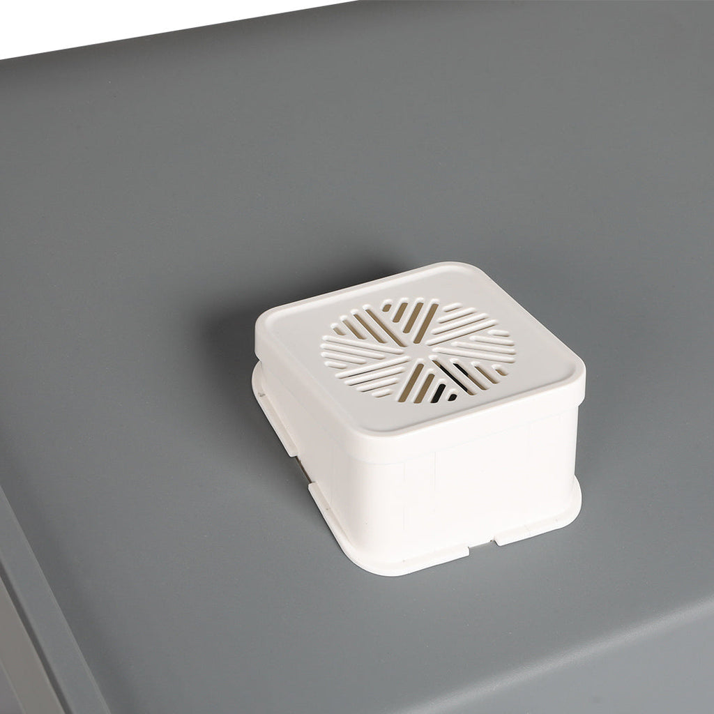 PaWz Fully Enclosed Cat Litter Box Mat Grey